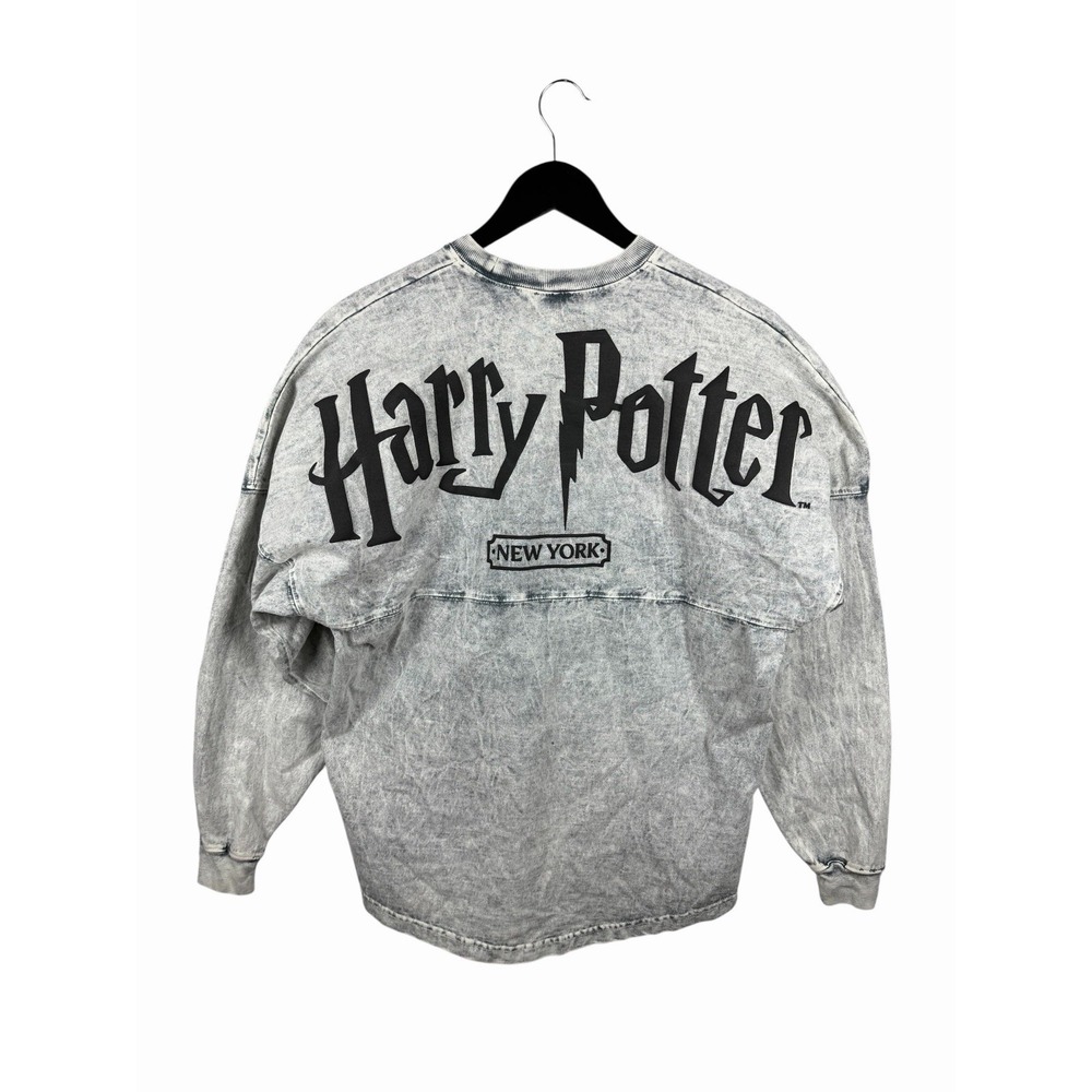 Harry Potter Wizarding World NY Hogwarts Mineral Wash Spirit Jersey Hagrid Sz XS